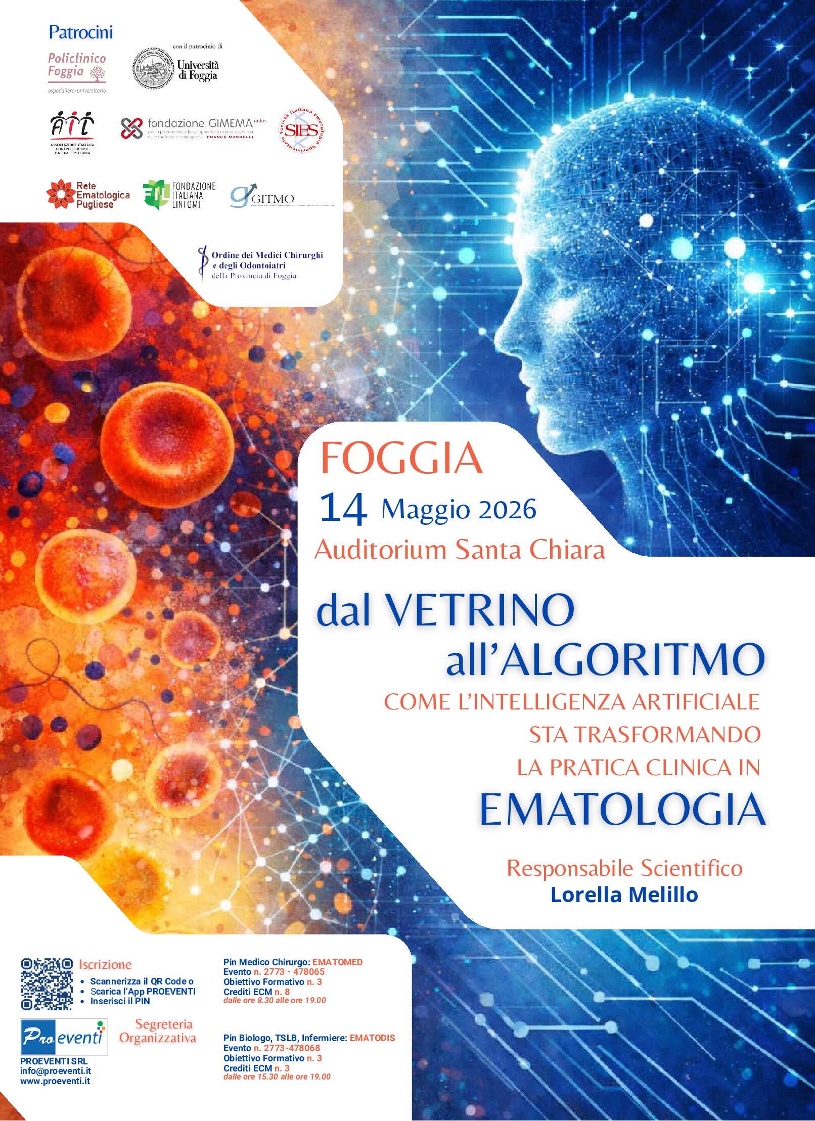 Locandina Dal vetrino all'algoritmo
